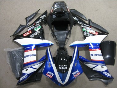 2004-2005 Black White Blue Sterilgarda Volvo Honda CBR1000RR Motorcycle Fairings Kit Canada