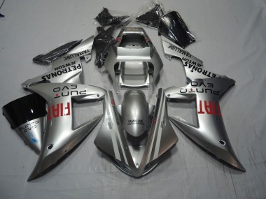 2004-2005 Silver Red Fiat Honda CBR1000RR Motorcycle Fairings Canada