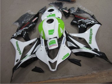 2004-2005 White Green Hannspree Honda CBR1000RR Motorcycle Fairing Kit Canada