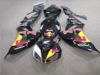 2006-2007 Black Red Bull Honda CBR1000RR Bike Fairings Canada