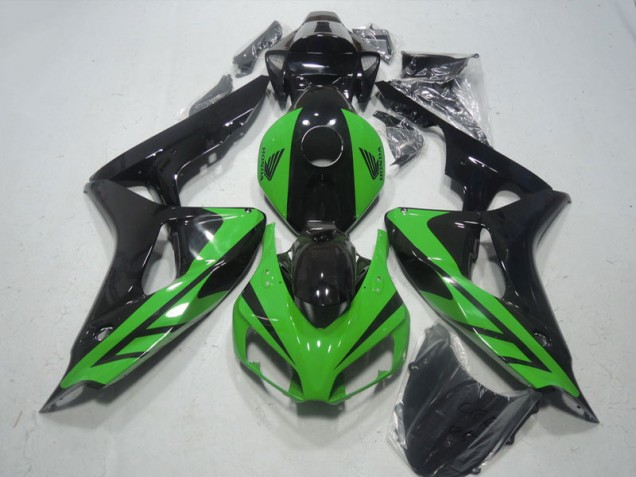 2006-2007 Black Green Honda CBR1000RR Motorcylce Fairings Canada