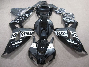 2006-2007 Black Repsol Honda CBR1000RR Motorcycle Fairing Kits Canada
