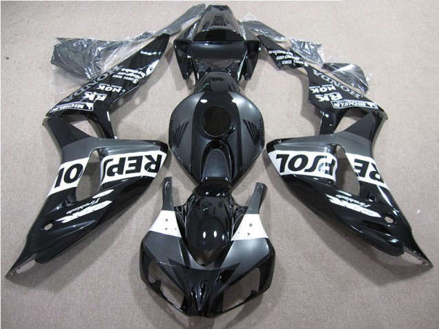 2006-2007 Black Repsol Honda CBR1000RR Motorcycle Fairing Kits Canada 2006-2007 Black Repsol Honda CBR1000RR Motorcycle Fairing Kits Canada