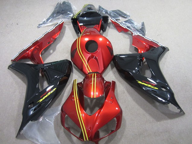 2006-2007 Black Red Yellow Honda CBR1000RR Motorcycle Fairing Kit Canada 2006-2007 Black Red Yellow Honda CBR1000RR Motorcycle Fairing Kit Canada