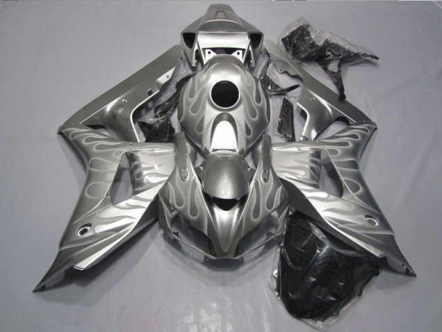 2006-2007 Silver Flame Honda CBR1000RR Bike Fairings Canada 2006-2007 Silver Flame Honda CBR1000RR Bike Fairings Canada