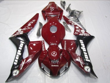 2006-2007 Red Yates Honda CBR1000RR Moto Fairings Canada