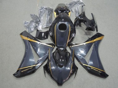 2008-2011 Black Gold Fireblade Honda CBR1000RR Motorbike Fairing Kits Canada