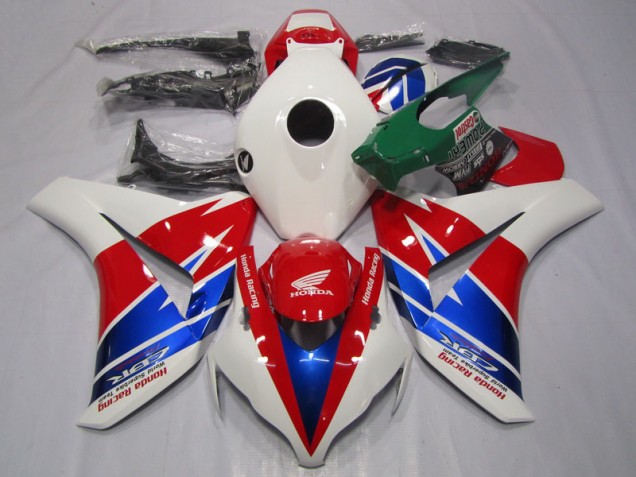 2008-2011 Red White Blue Honda CBR1000RR Motorcycle Fairing Canada 2008-2011 Red White Blue Honda CBR1000RR Motorcycle Fairing Canada