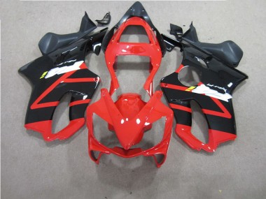 2001-2003 Red Black Honda CBR600 F4i Motorbike Fairing Kits Canada