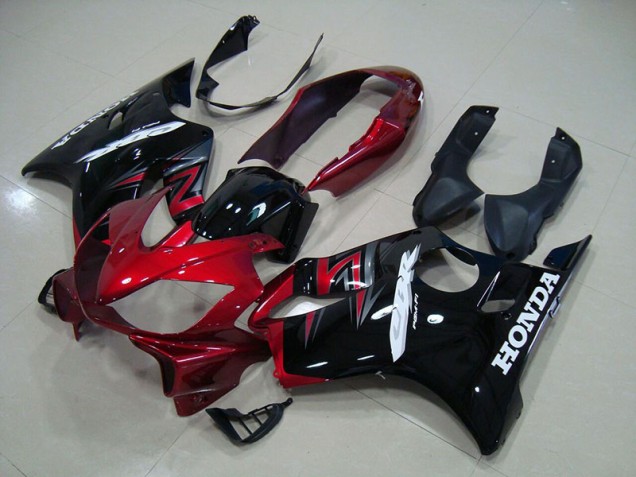 2004-2007 Black Red Honda CBR600 F4i Motorcycle Fairing Kit Canada 2004-2007 Black Red Honda CBR600 F4i Motorcycle Fairing Kit Canada