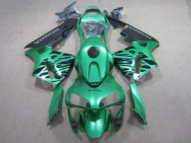2003-2004 Green Black Honda CBR600RR Motor Bike Fairings Canada
