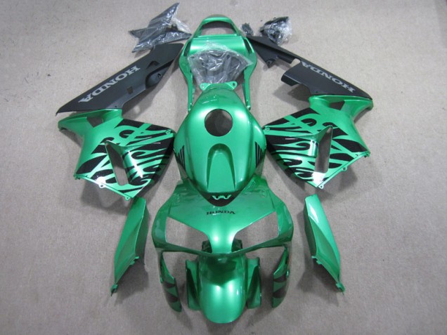 2003-2004 Green Black Honda CBR600RR Motor Bike Fairings Canada 2003-2004 Green Black Honda CBR600RR Motor Bike Fairings Canada