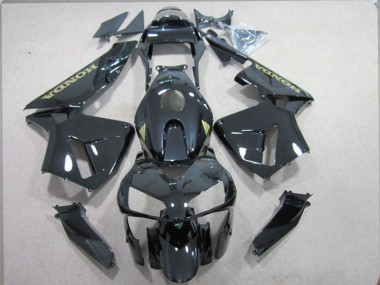 2003-2004 Black Gold Decal Honda CBR600RR Replacement Motorcycle Fairings Canada