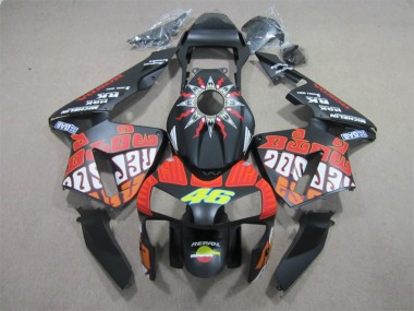 2003-2004 Black Red Repsol 46 Honda CBR600RR Motorcycle Bodywork Canada