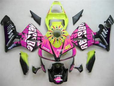 2003-2004 Valentino Rossi Honda CBR600RR Motorbike Fairing Kits Canada
