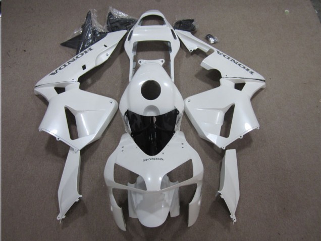 2005-2006 White Honda CBR600RR Motorcycle Replacement Fairings Canada 2005-2006 White Honda CBR600RR Motorcycle Replacement Fairings Canada