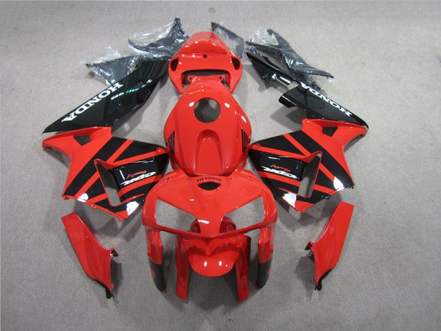 2005-2006 Red Black Honda CBR600RR Replacement Fairings Canada 2005-2006 Red Black Honda CBR600RR Replacement Fairings Canada