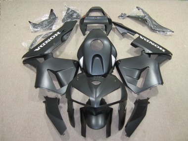 2005-2006 Black Honda CBR600RR Motorcycle Fairings Kit Canada