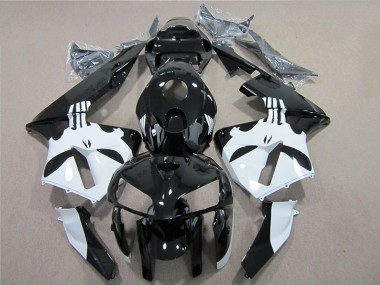 2005-2006 Black White Honda CBR600RR Motorcylce Fairings Canada