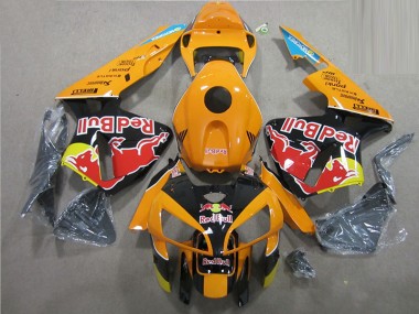 2005-2006 Orange Black Red Bull Honda CBR600RR Motorbike Fairing Canada