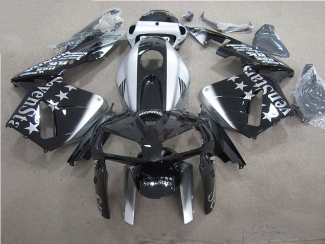 2005-2006 Black SevenStars Honda CBR600RR Motorbike Fairing Canada 2005-2006 Black SevenStars Honda CBR600RR Motorbike Fairing Canada