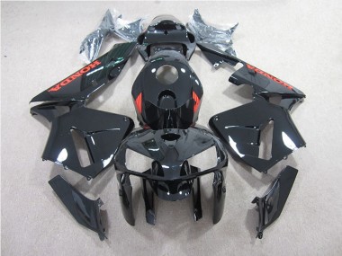 2005-2006 Black with Red Honda CBR600RR Motorcycle Bodywork Canada