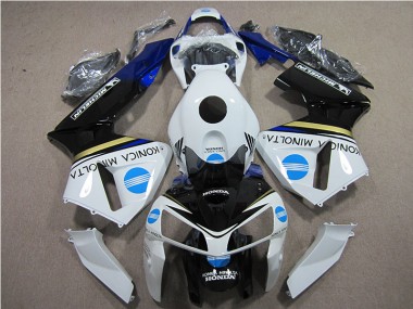 2005-2006 White Blue Konica Minolta Honda CBR600RR Motorcycle Replacement Fairings Canada