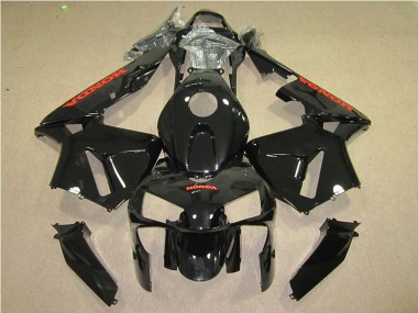 2005-2006 Black Red Honda CBR600RR Motorcyle Fairings Canada