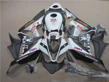 2007-2008 Black White HRC Honda CBR600RR Motorcycle Fairing Kits Canada
