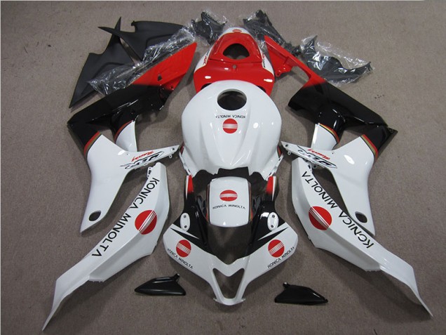 2007-2008 Red White Black Konica Minolta Honda CBR600RR Motor Bike Fairings Canada 2007-2008 Red White Black Konica Minolta Honda CBR600RR Motor Bike Fairings Canada