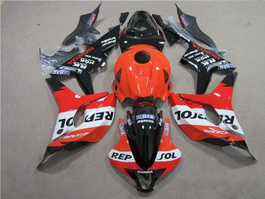2007-2008 Orange Black Repsol Honda CBR600RR Bike Fairing Kit Canada