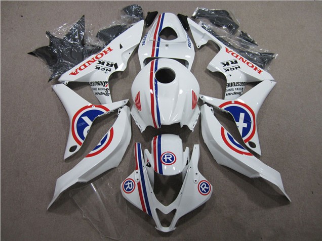 2007-2008 White R Honda CBR600RR Motorcycle Fairings Kits Canada 2007-2008 White R Honda CBR600RR Motorcycle Fairings Kits Canada