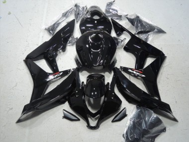 2007-2008 Black Honda CBR600RR Motorcycle Fairing Kits Canada