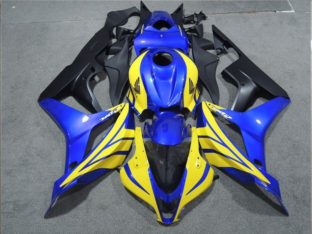 2007-2008 Black Blue Yellow Honda CBR600RR Bike Fairings Canada 2007-2008 Black Blue Yellow Honda CBR600RR Bike Fairings Canada
