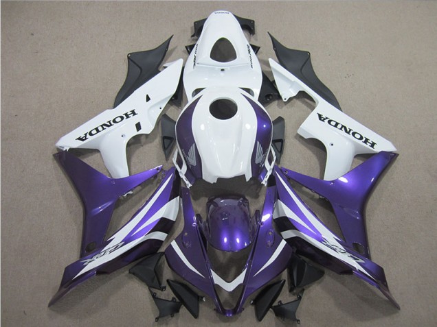 2007-2008 Purple White Honda CBR600RR Motor Bike Fairings Canada 2007-2008 Purple White Honda CBR600RR Motor Bike Fairings Canada