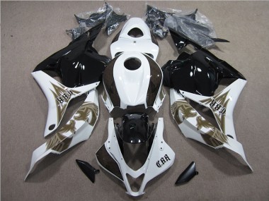 2009-2012 Black White Honda CBR600RR Bike Fairing Kit Canada