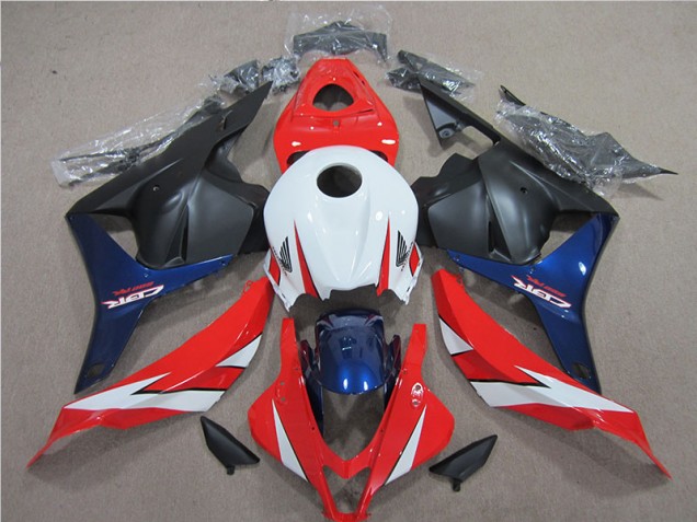 2009-2012 White Red Blue Honda CBR600RR Motorcycle Fairings Kits Canada 2009-2012 White Red Blue Honda CBR600RR Motorcycle Fairings Kits Canada