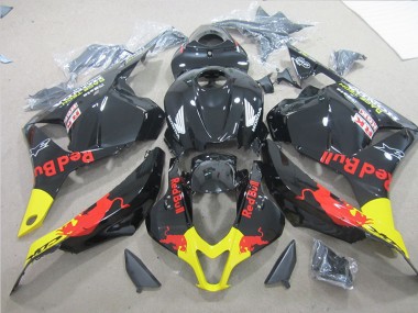 2009-2012 Black Yellow Red Bull Honda CBR600RR Motorbike Fairings Canada