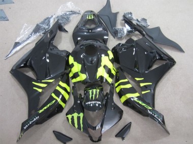 2009-2012 Black Green Monster Honda CBR600RR Motorcycle Fairing Canada