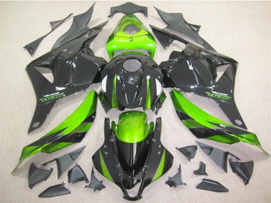 2009-2012 Black Green Honda CBR600RR Motorbike Fairing Canada