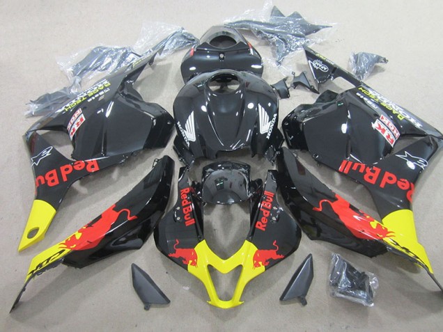 2009-2012 Black Red Bull Honda CBR600RR Replacement Motorcycle Fairing Kits Canada 2009-2012 Black Red Bull Honda CBR600RR Replacement Motorcycle Fairing Kits Canada