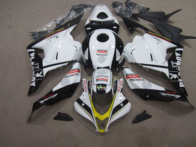 2009-2012 White Black DENSO RIZOMA Honda CBR600RR Motorcycle Fairing Kits Canada 2009-2012 White Black DENSO RIZOMA Honda CBR600RR Motorcycle Fairing Kits Canada