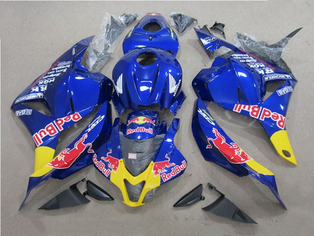 2009-2012 Blue Red Bull Honda CBR600RR Motor Bike Fairings Canada 2009-2012 Blue Red Bull Honda CBR600RR Motor Bike Fairings Canada