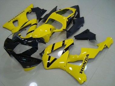 2000-2001 Black Yellow Honda CBR900RR 929 Motor Fairings Canada