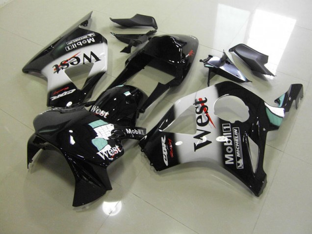 2002-2003 Black West Honda CBR900RR 954 Motorcycle Fairings Kits Canada 2002-2003 Black West Honda CBR900RR 954 Motorcycle Fairings Kits Canada