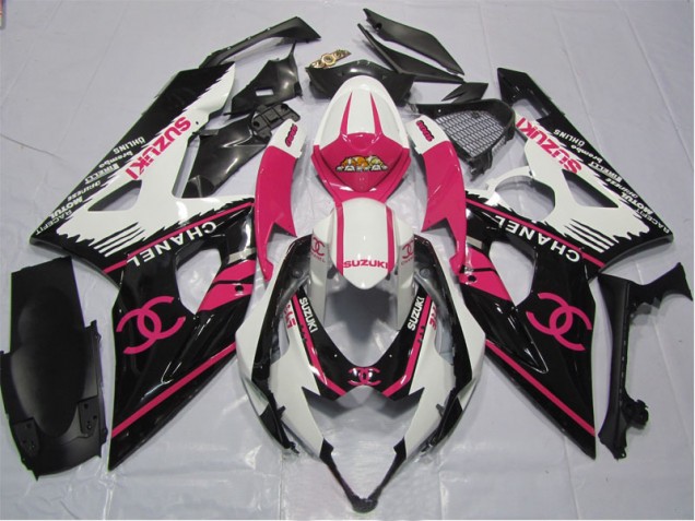 2005-2006 Pink Chanel Suzuki GSXR1000 Motorbike Fairing Canada