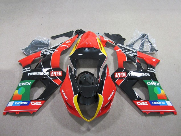 2003-2004 Red Green Black Suzuki GSXR1000 Bike Fairing Canada 2003-2004 Red Green Black Suzuki GSXR1000 Bike Fairing Canada