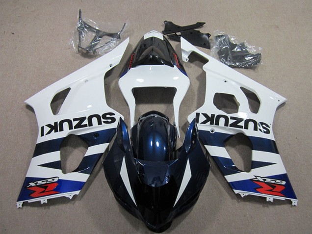 2003-2004 White Blue Black Decal Suzuki GSXR1000 Bike Fairings Canada 2003-2004 White Blue Black Decal Suzuki GSXR1000 Bike Fairings Canada