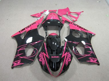 2003-2004 Pink Black Suzuki GSXR1000 Bike Fairing Kit Canada