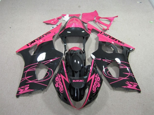 2003-2004 Pink Black Suzuki GSXR1000 Bike Fairing Kit Canada 2003-2004 Pink Black Suzuki GSXR1000 Bike Fairing Kit Canada